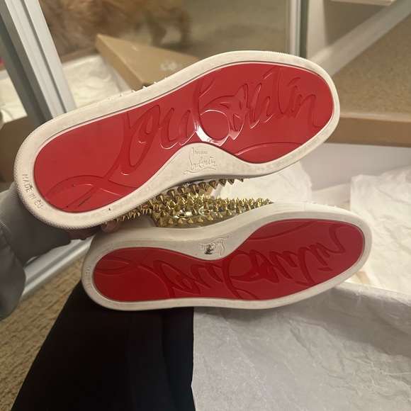 LOUBOUTIN PLATFORM SNEAKERS - Picture 4 of 7